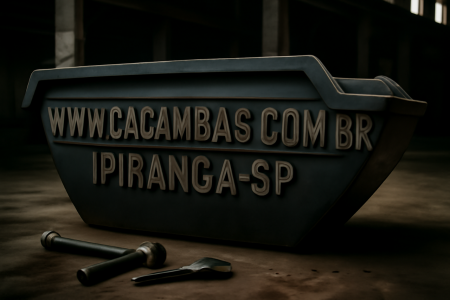 Caçamba no Ipiranga - Locação Estacionária 4m³